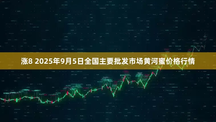 涨8 2025年9月5日全国主要批发市场黄河蜜价格行情